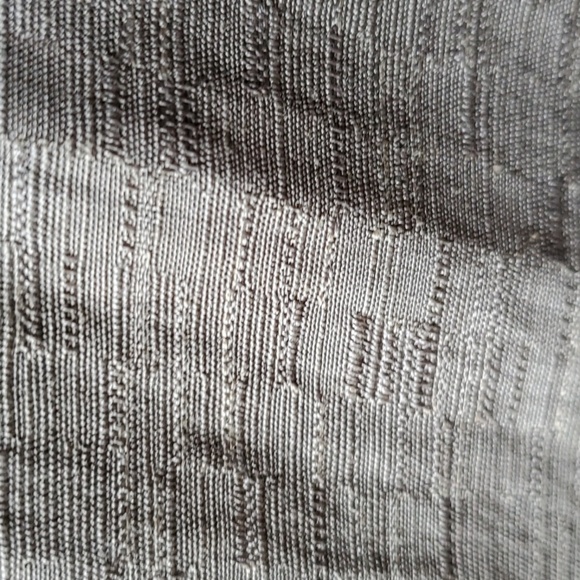 Eileen Fisher taupe silk and linen tunic 2 buttons to wear over tank top… - Picture 9 of 11